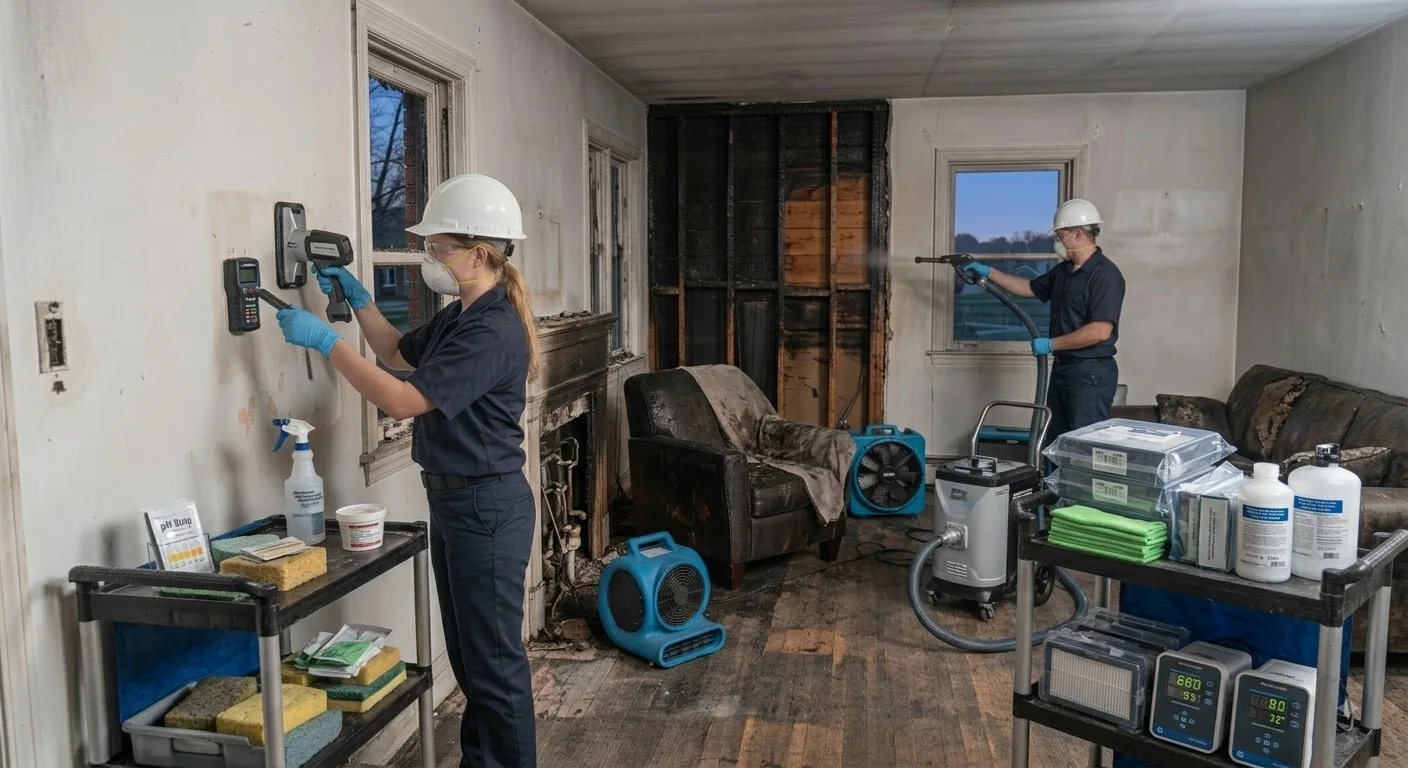 Fire Damage Restoration Montebello in Montebello